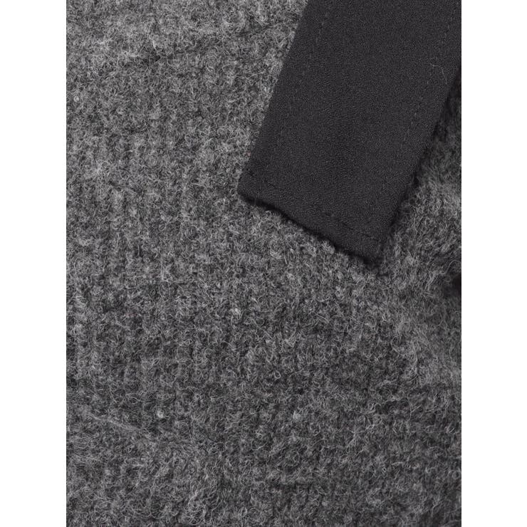 リボンショルダーロングニットワンピース | EATME | 詳細画像46 