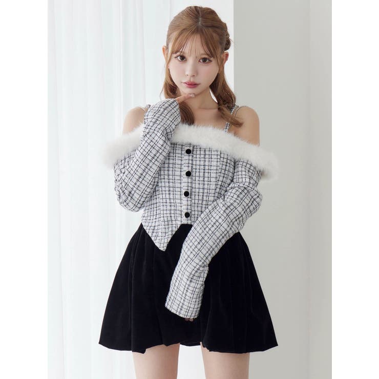 ビジューストラップミニワンピース | EATME | 詳細画像16 