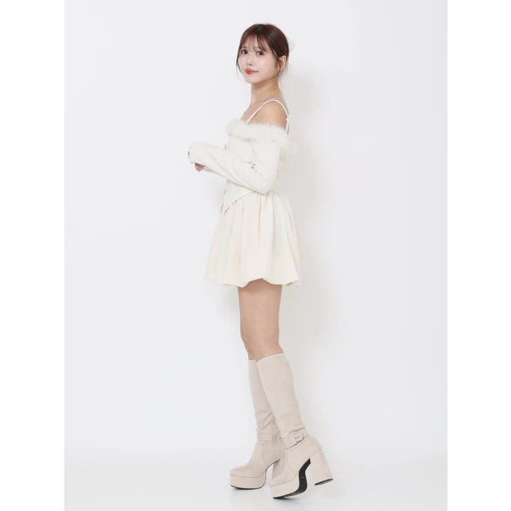 ビジューストラップミニワンピース | EATME | 詳細画像28 