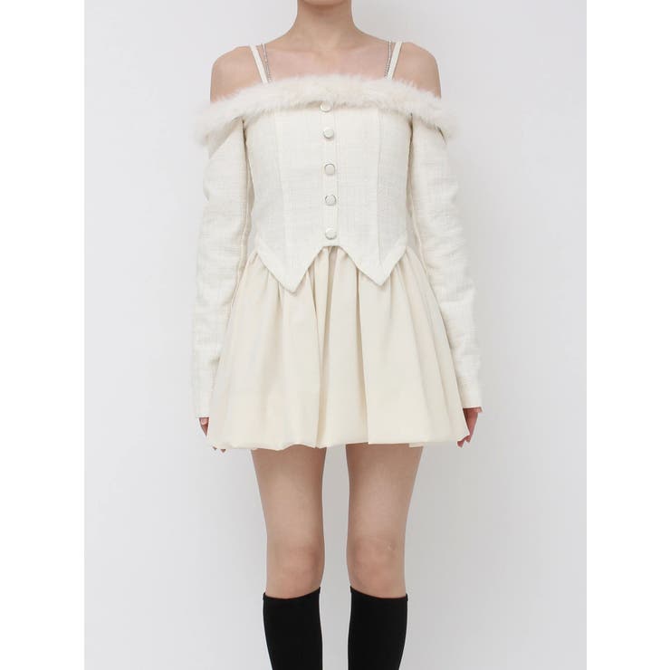 ビジューストラップミニワンピース | EATME | 詳細画像41 