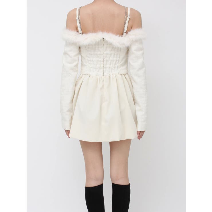 ビジューストラップミニワンピース | EATME | 詳細画像43 