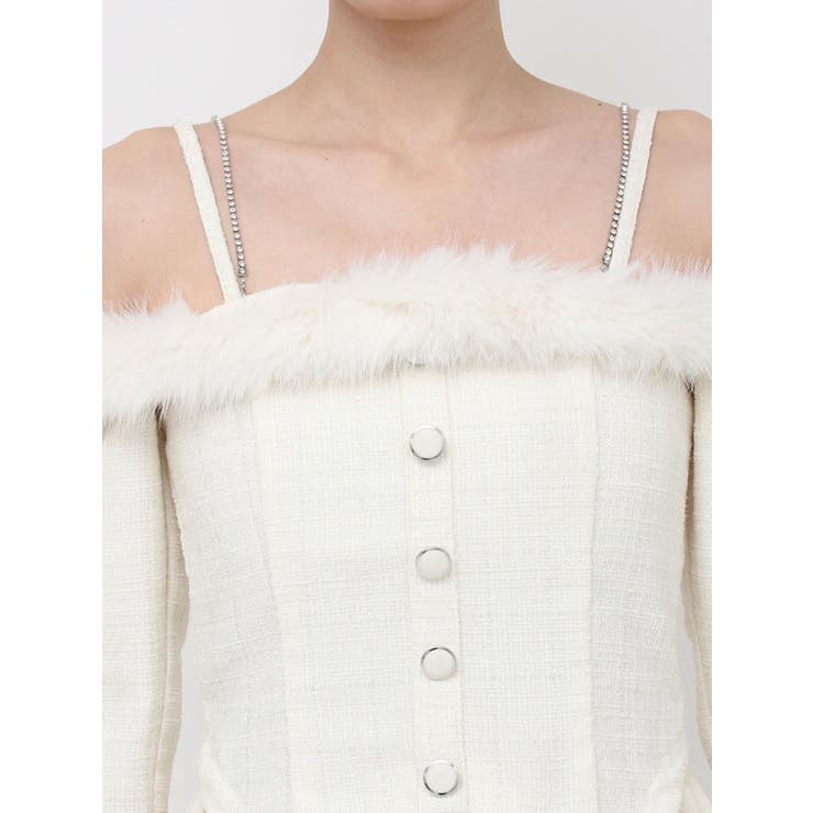 ビジューストラップミニワンピース | EATME | 詳細画像44 