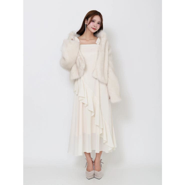 ショルダーリボンフレアワンピース | EATME | 詳細画像11 