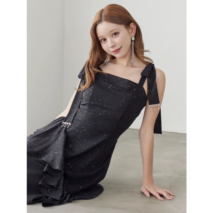 ショルダーリボンフレアワンピース | EATME | 詳細画像12 