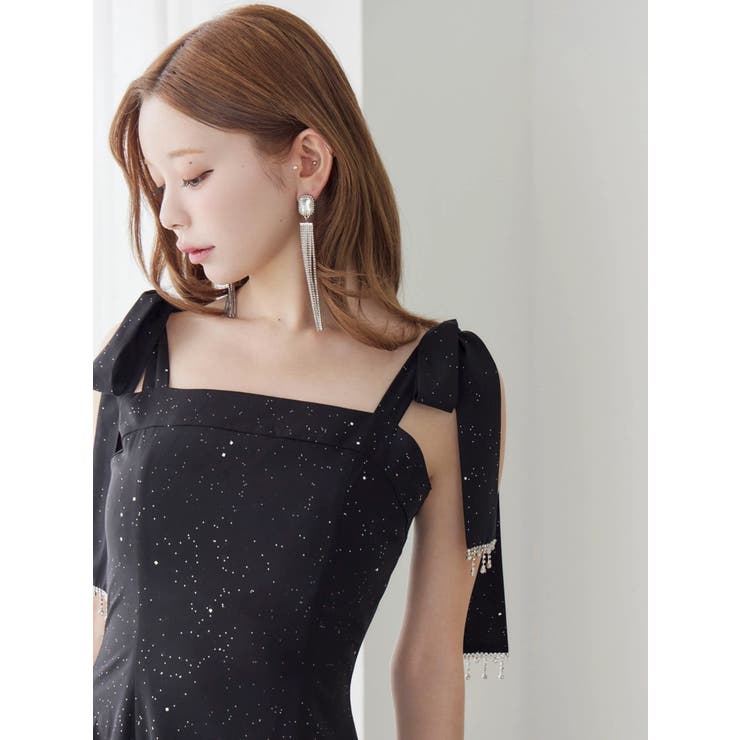 ショルダーリボンフレアワンピース | EATME | 詳細画像19 