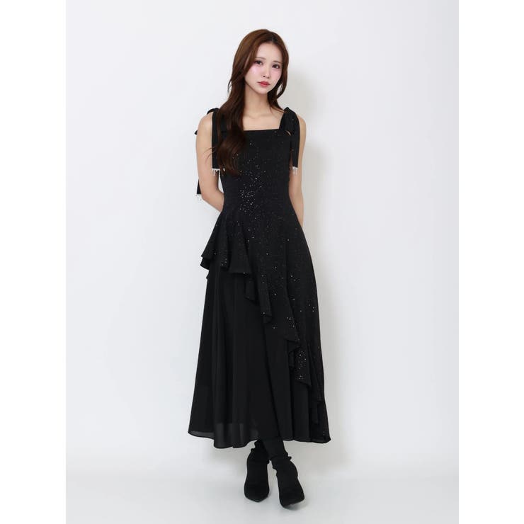 ショルダーリボンフレアワンピース | EATME | 詳細画像23 