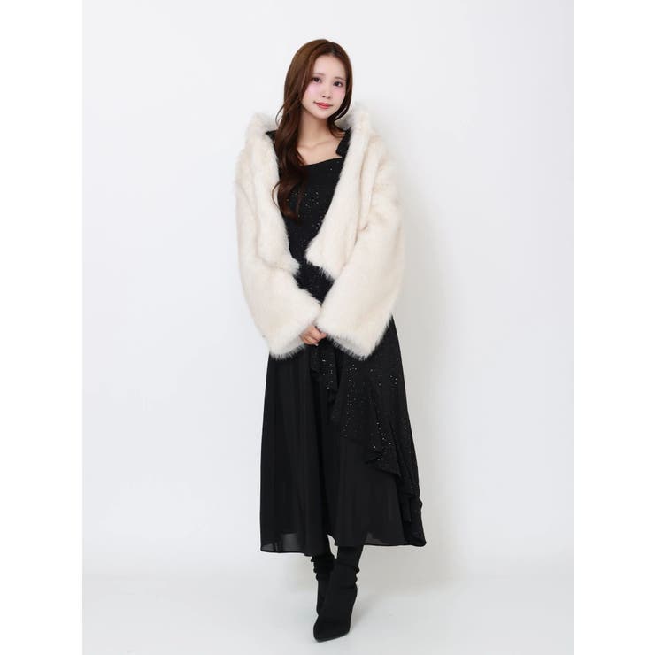 ショルダーリボンフレアワンピース | EATME | 詳細画像24 