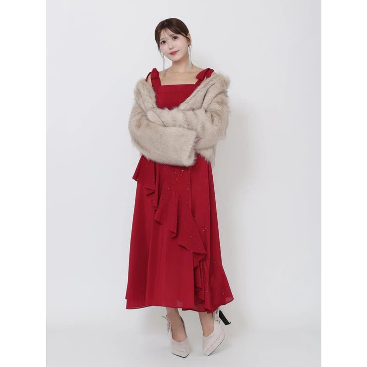 ショルダーリボンフレアワンピース | EATME | 詳細画像31 