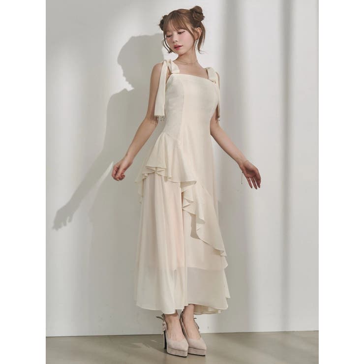 ショルダーリボンフレアワンピース | EATME | 詳細画像38 