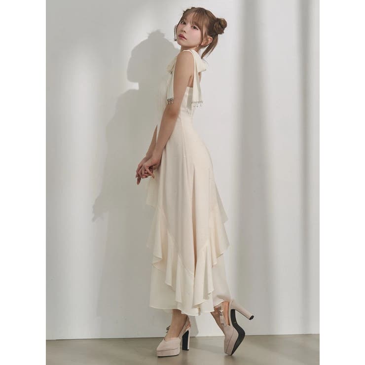 ショルダーリボンフレアワンピース | EATME | 詳細画像39 