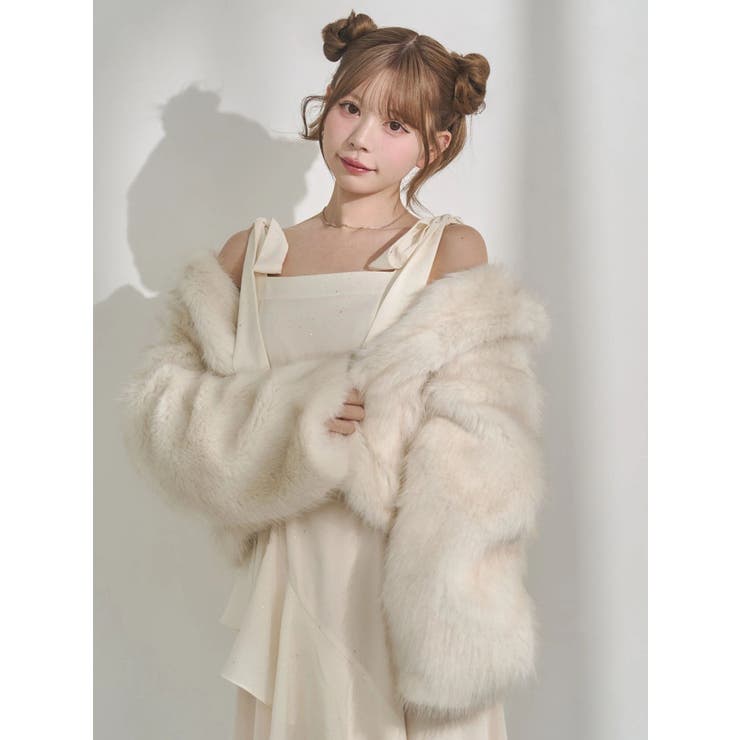 ショルダーリボンフレアワンピース | EATME | 詳細画像40 