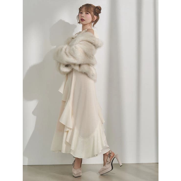 ショルダーリボンフレアワンピース | EATME | 詳細画像42 