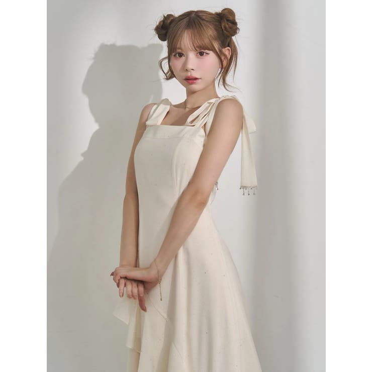 ショルダーリボンフレアワンピース | EATME | 詳細画像43 