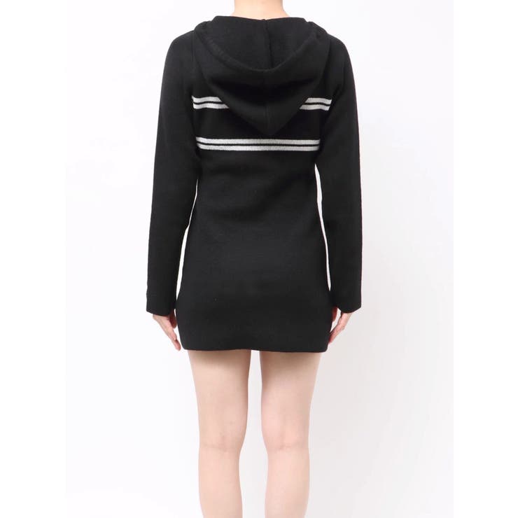 フーディーロゴニットワンピース | EATME | 詳細画像26 