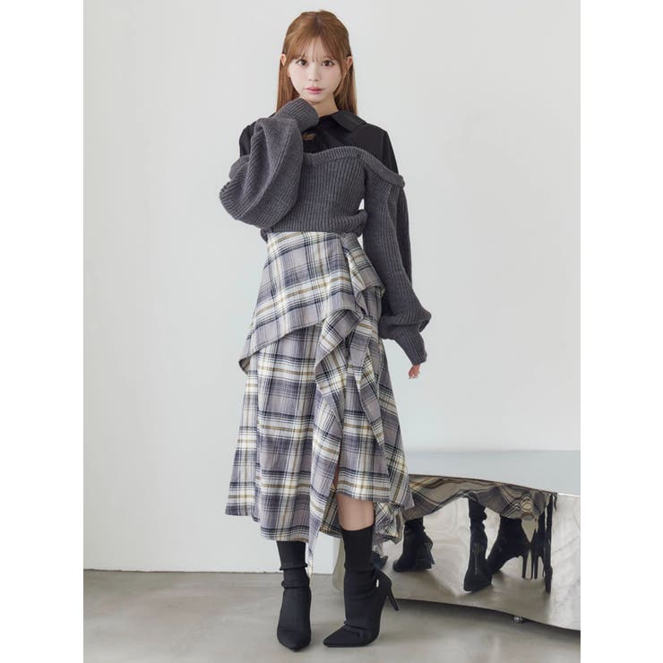 ニットドッキングシャツ | EATME | 詳細画像10 