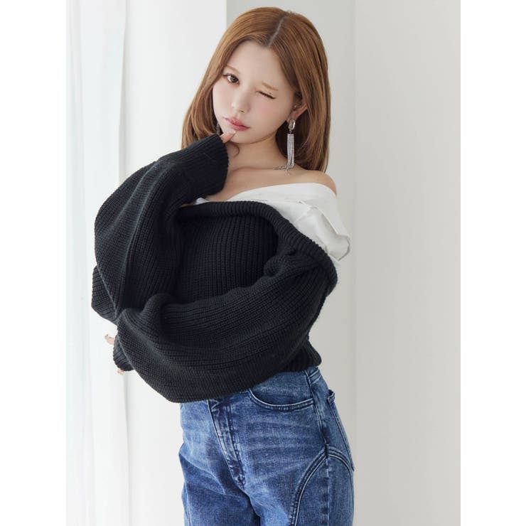 ニットドッキングシャツ | EATME | 詳細画像11 