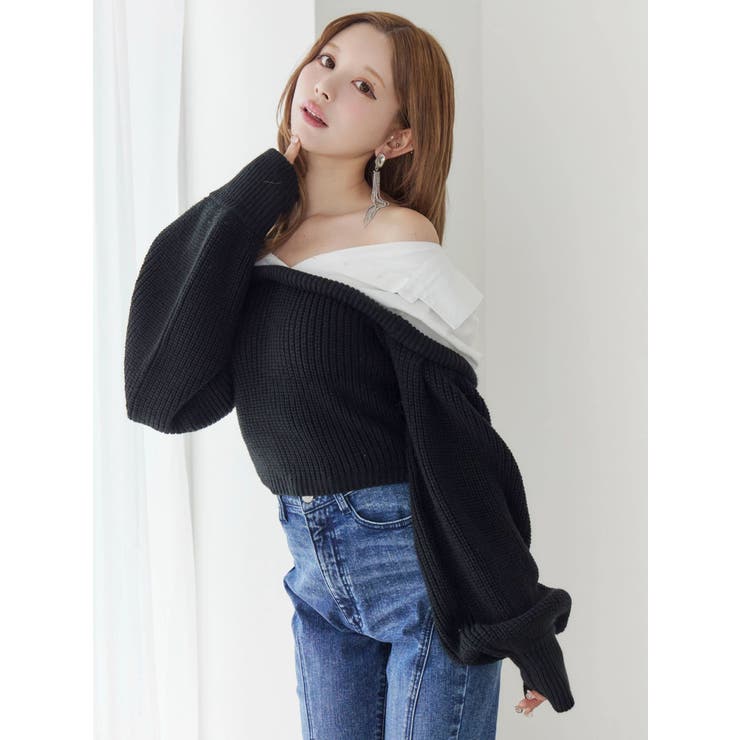 ニットドッキングシャツ | EATME | 詳細画像12 