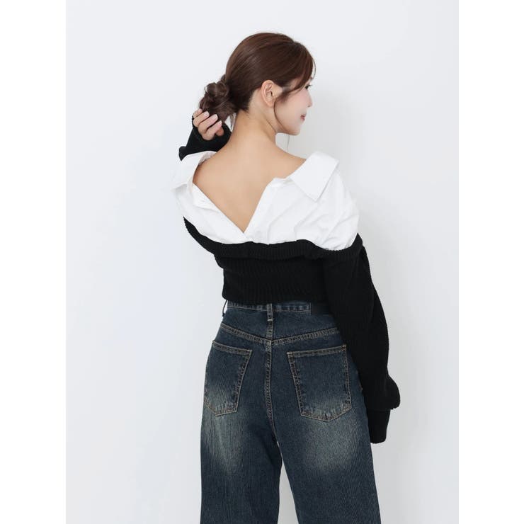 ニットドッキングシャツ | EATME | 詳細画像17 