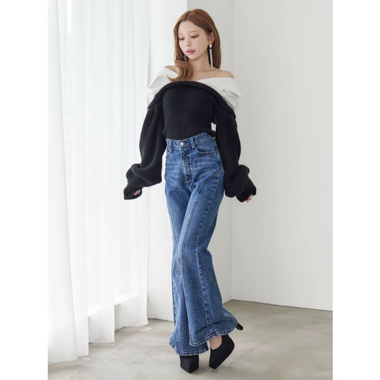 ニットドッキングシャツ | EATME | 詳細画像18 