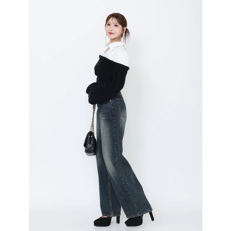 ニットドッキングシャツ | EATME | 詳細画像19 