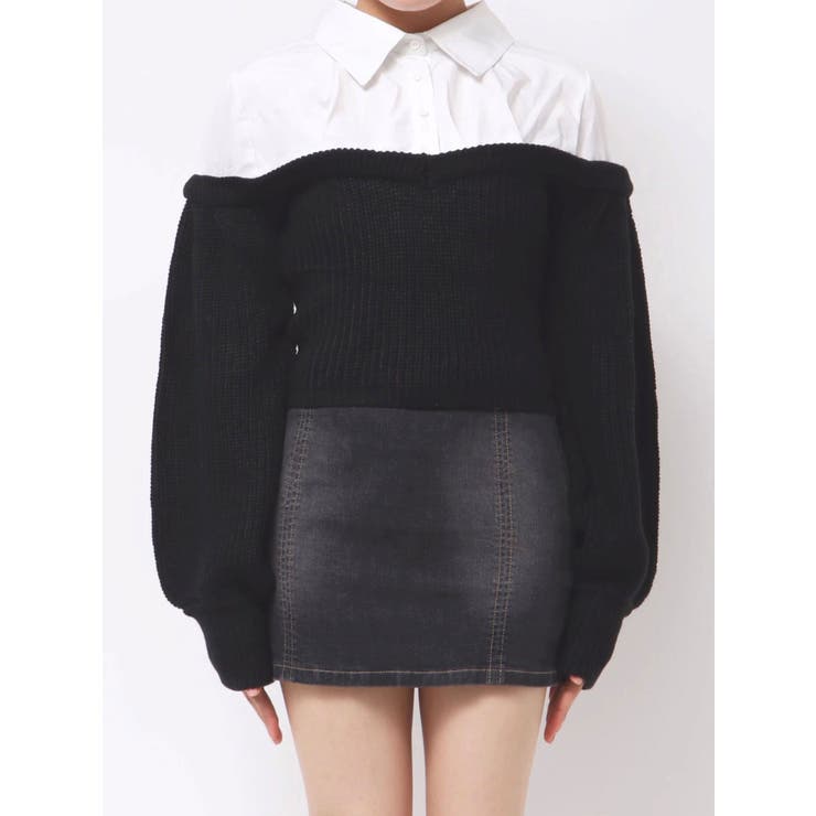 ニットドッキングシャツ | EATME | 詳細画像34 