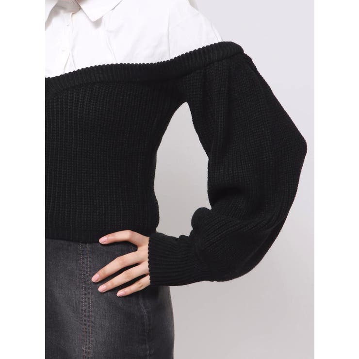 ニットドッキングシャツ | EATME | 詳細画像38 