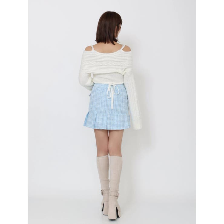 ツイードプリーツスカート | EATME | 詳細画像21 