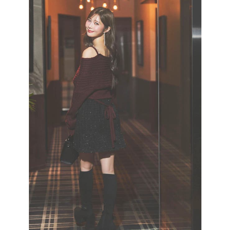 ツイードプリーツスカート | EATME | 詳細画像8 