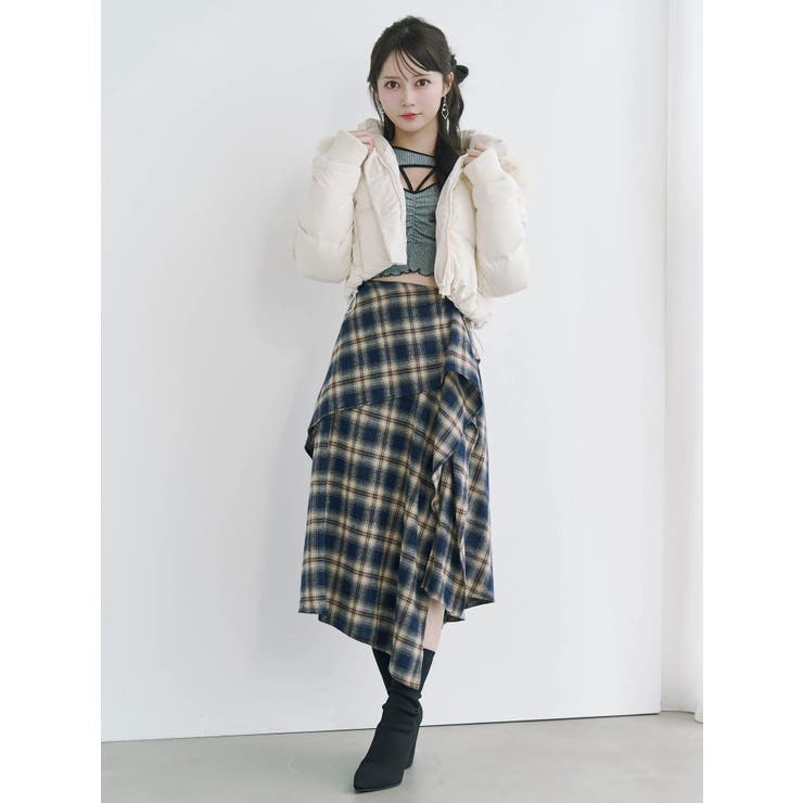 チェックドレープスカート | EATME | 詳細画像20 