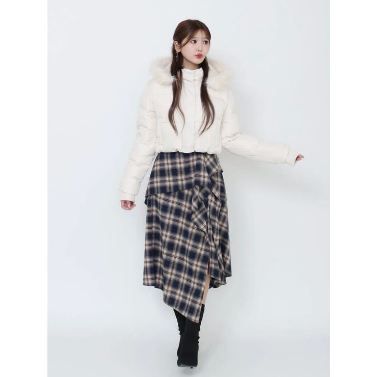 チェックドレープスカート | EATME | 詳細画像30 