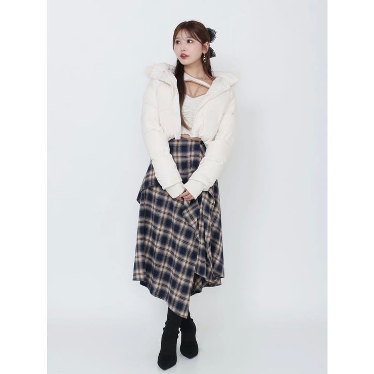 チェックドレープスカート | EATME | 詳細画像31 