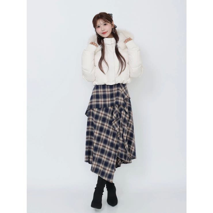 チェックドレープスカート | EATME | 詳細画像34 