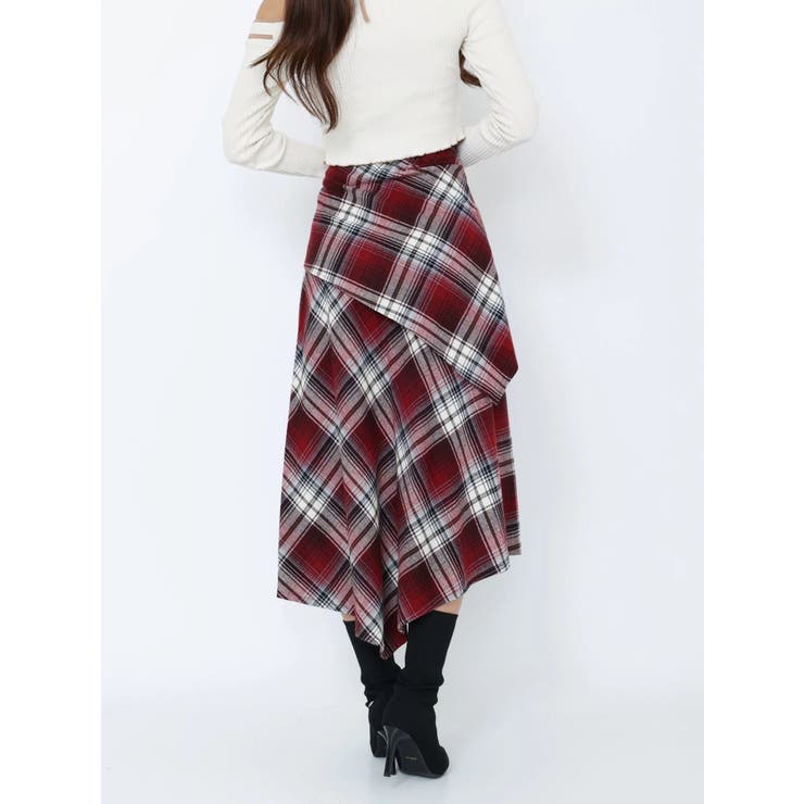 チェックドレープスカート | EATME | 詳細画像39 