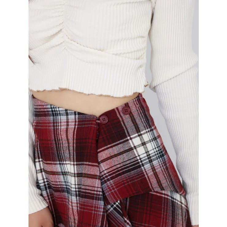 チェックドレープスカート | EATME | 詳細画像40 