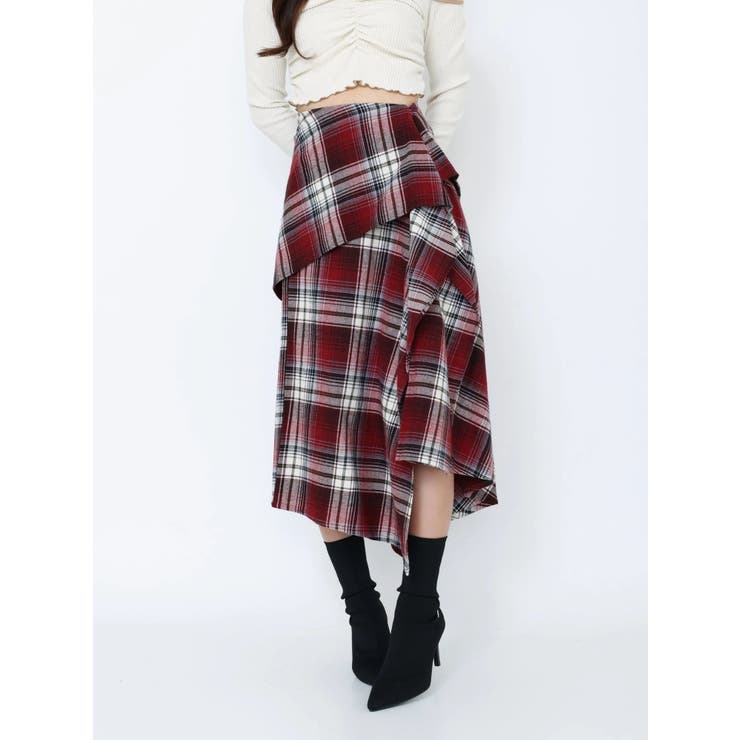 チェックドレープスカート | EATME | 詳細画像41 