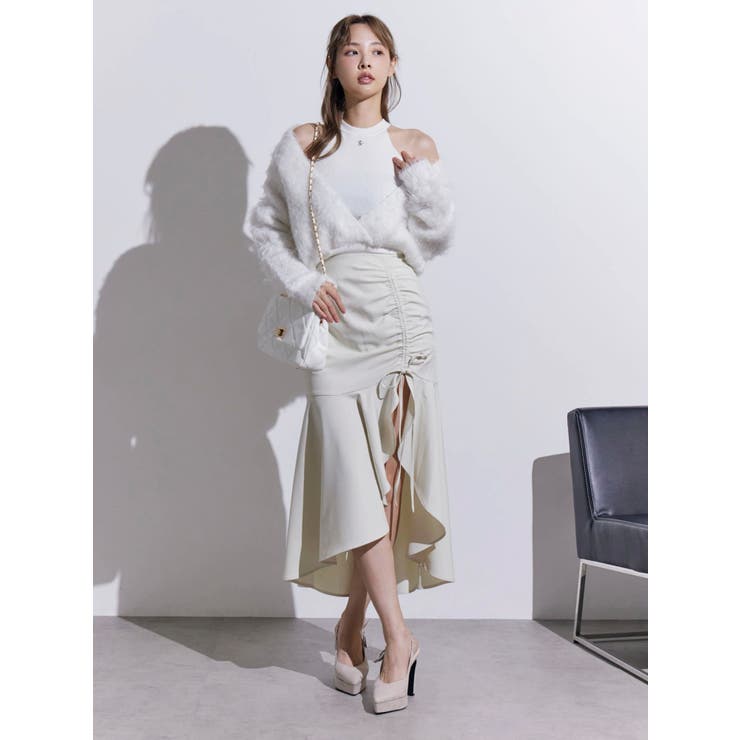 サイドギャザーマーメイドスカート | EATME | 詳細画像27 