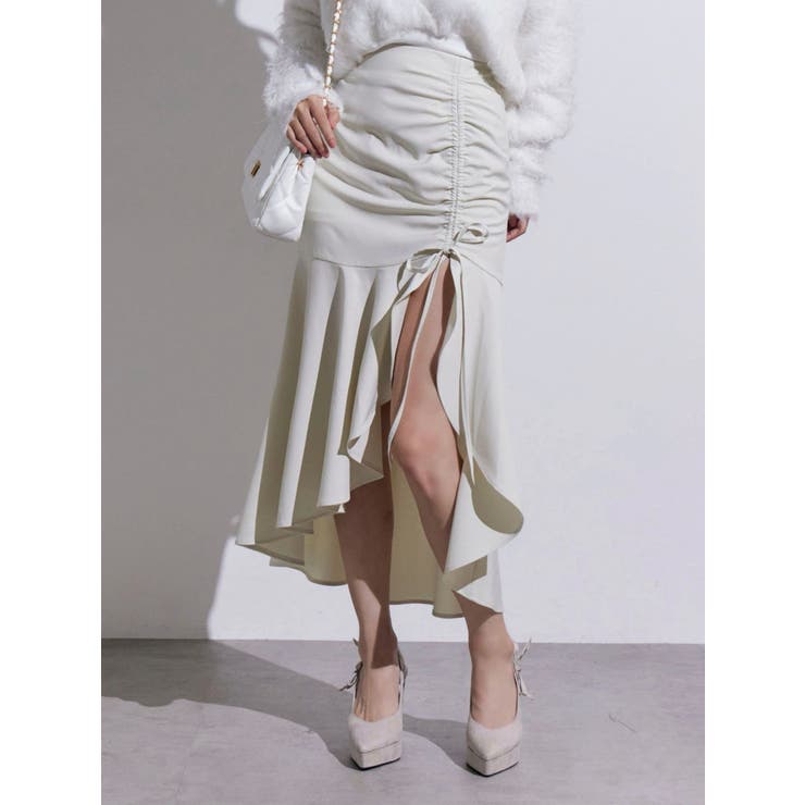 サイドギャザーマーメイドスカート | EATME | 詳細画像28 