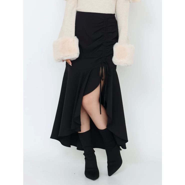 サイドギャザーマーメイドスカート | EATME | 詳細画像32 