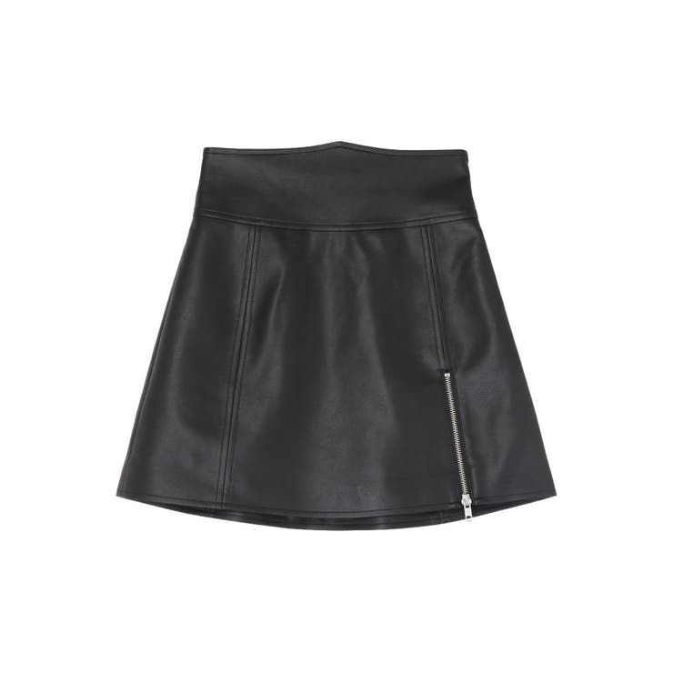 ヘムジップフェイクレザースカート | EATME | 詳細画像30 