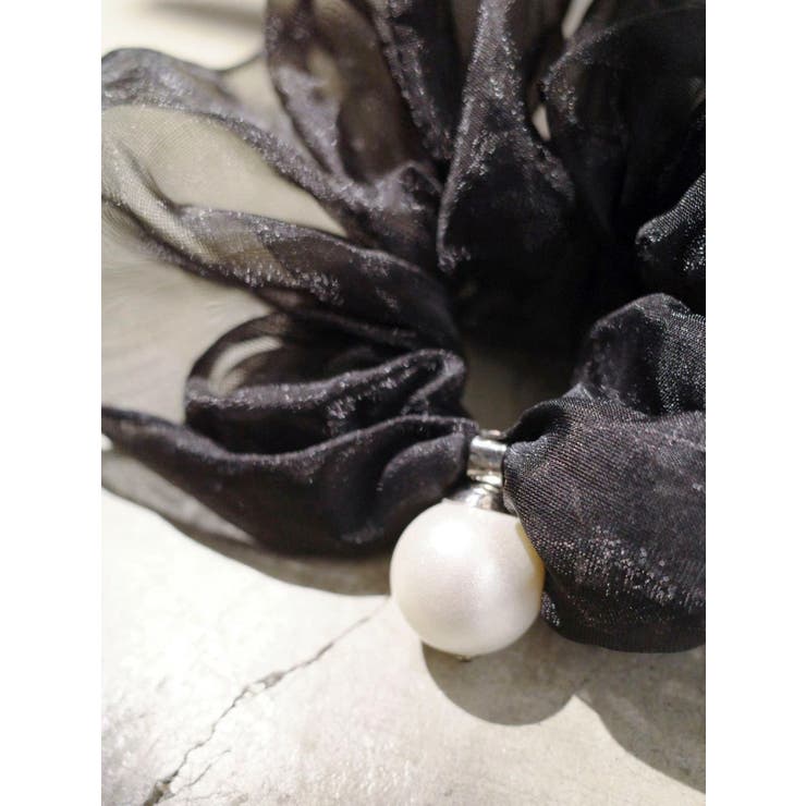 ポイントフェイクパールオーガンジーシュシュ | EATME | 詳細画像14 