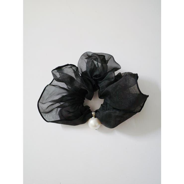 ポイントフェイクパールオーガンジーシュシュ | EATME | 詳細画像5 