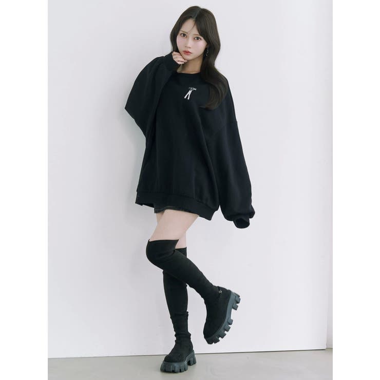 E/Mスエードニーハイブーツ | EATME | 詳細画像26 