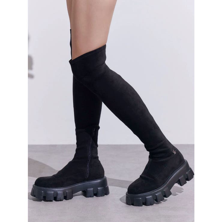 E/Mスエードニーハイブーツ | EATME | 詳細画像8 