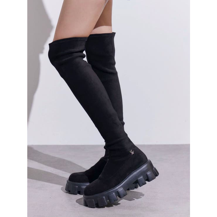 E/Mスエードニーハイブーツ | EATME | 詳細画像9 