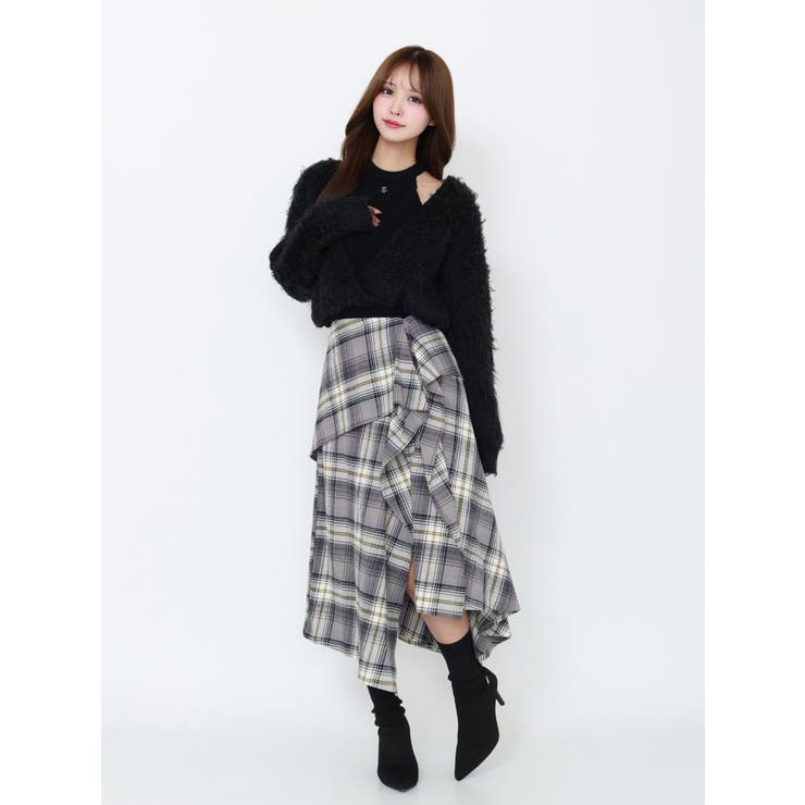 カシュクールドッキングニットTOP | EATME | 詳細画像29 