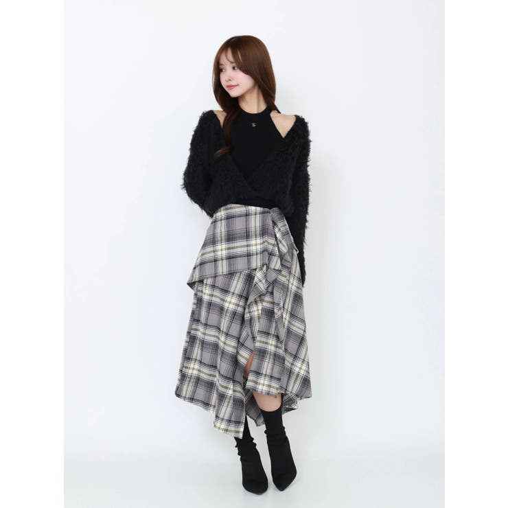 カシュクールドッキングニットTOP | EATME | 詳細画像44 