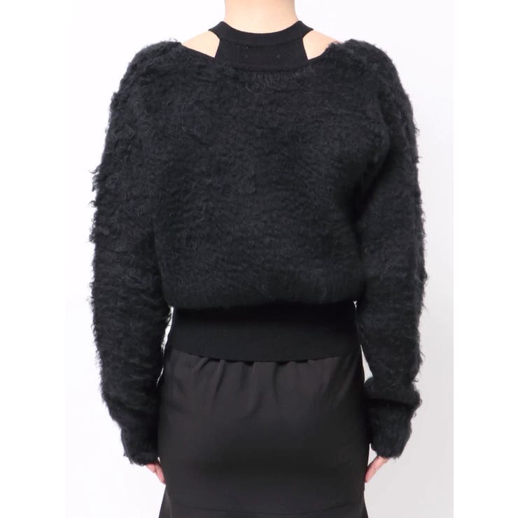 カシュクールドッキングニットTOP | EATME | 詳細画像47 