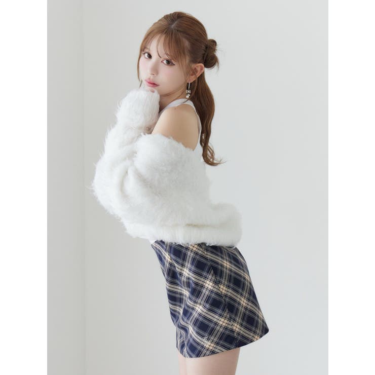 カシュクールドッキングニットTOP | EATME | 詳細画像5 