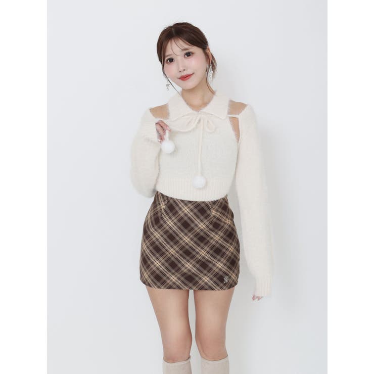 シャツカラーアンサンブルニットTOP | EATME | 詳細画像20 