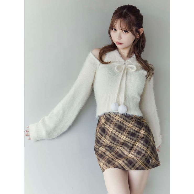 シャツカラーアンサンブルニットTOP | EATME | 詳細画像24 